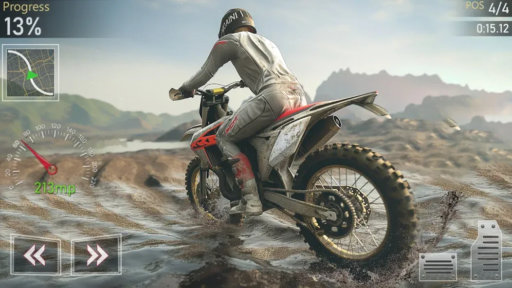 Motocross MX Dirt Bike Games МОД/Взлом [Деньги, Монеты и Меню MOD] Screenshot 3