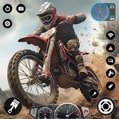 Скачать Взломанная Motocross MX Dirt Bike Games на Андроид (Много денег)