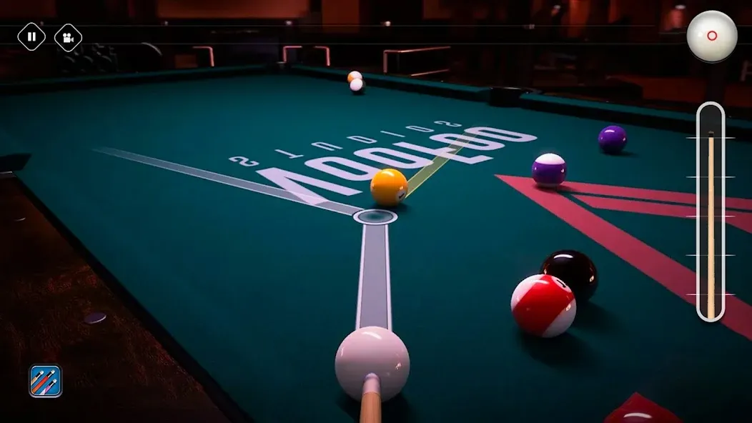 Billiards 8 Ball Pool Offline МОД/Взлом [Бесконечные деньги, Монеты и Мега MOD] Screenshot 5