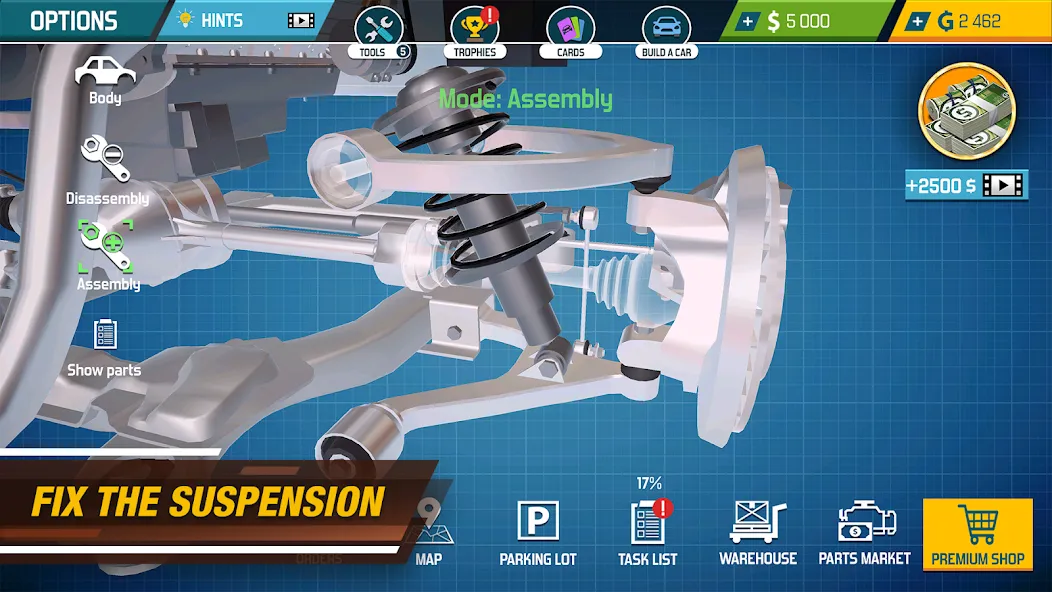 Car Mechanic Simulator 21 (Кар Механик Симулятор 21) МОД/Взлом [Бесконечные деньги, Монеты и Мега MOD] Screenshot 3