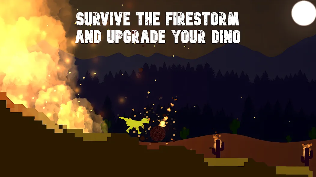 Dino Run Survival (Дино Ран Сурвайвал) МОД/Взлом [Все открыто, Дополнительные деньги и Меню MOD] Screenshot 1