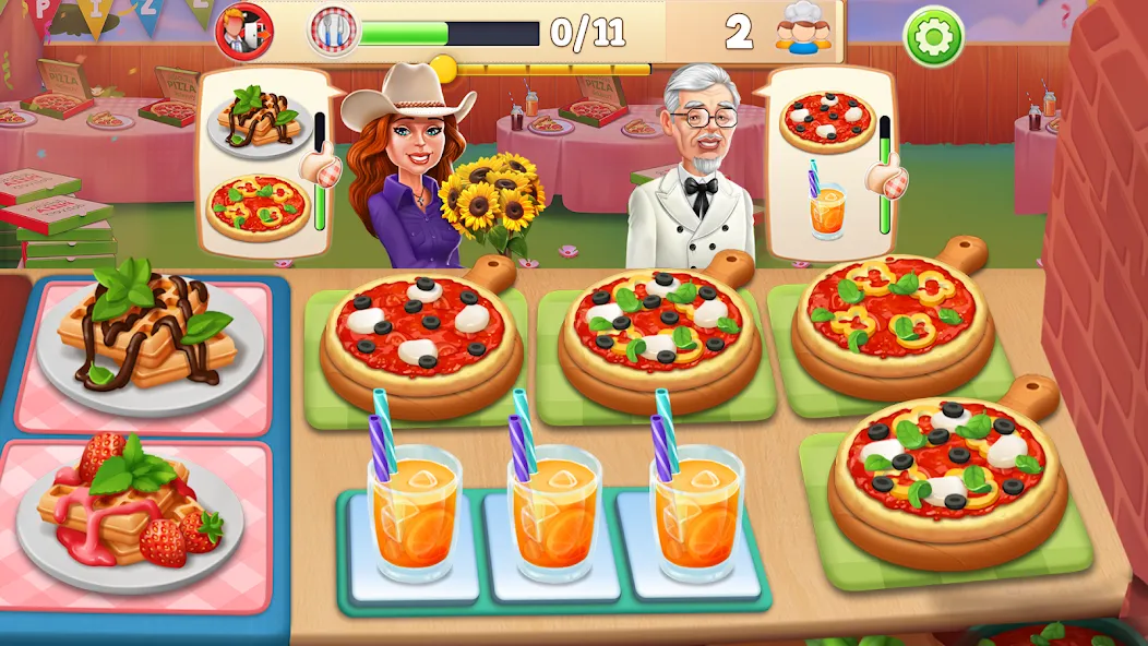 Cooking Market-Restaurant Game МОД/Взлом [Бесконечные деньги, Монеты и Мега MOD] Screenshot 5