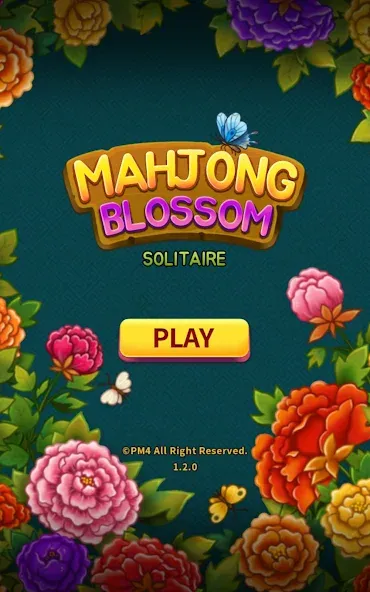 Mahjong Blossom Solitaire МОД/Взлом [Много монет, Открытые уровни и Мега MOD] Screenshot 1
