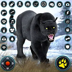 Скачать Взломанная Wild Black Panther Games на Андроид (много денег)