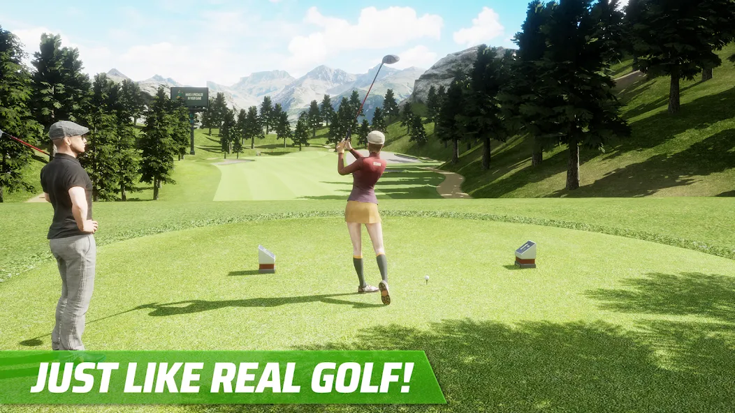 Golf King - World Tour МОД/Взлом [Много монет, Открытые уровни и Мега MOD] Screenshot 1