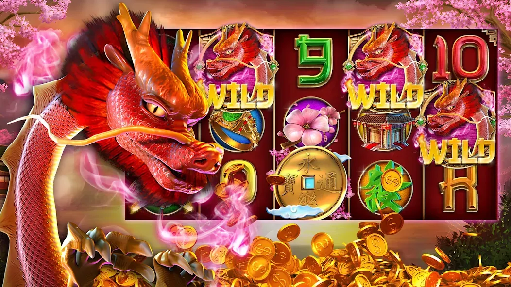 Pokie Magic Casino Slots (Поки Мэджик Казино Слоты) МОД/Взлом [Все открыто, Дополнительные деньги и Меню MOD] Screenshot 4