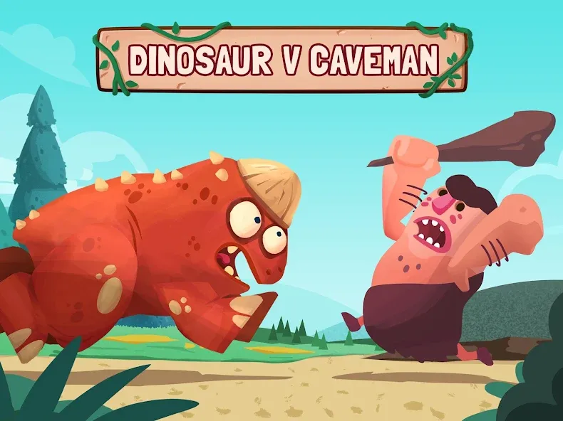 Dino Bash: Dinosaur Battle (Дино Баш) МОД/Взлом [Много денег, Монет и Все открыто] Screenshot 1