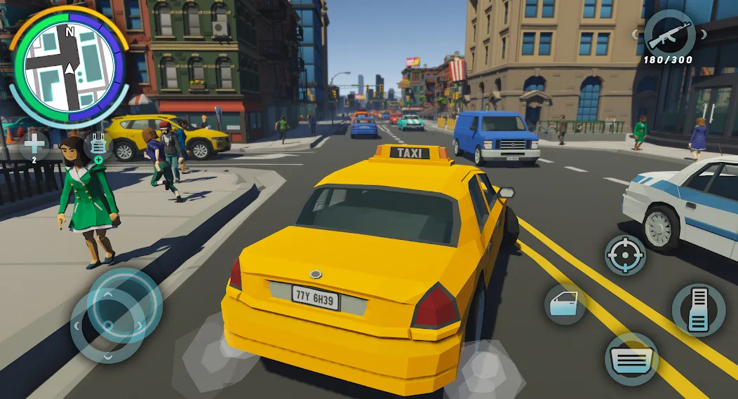 Gangster & Mafia Grand Polygon МОД/Взлом [Бесконечные деньги, Монеты и Мега MOD] Screenshot 3