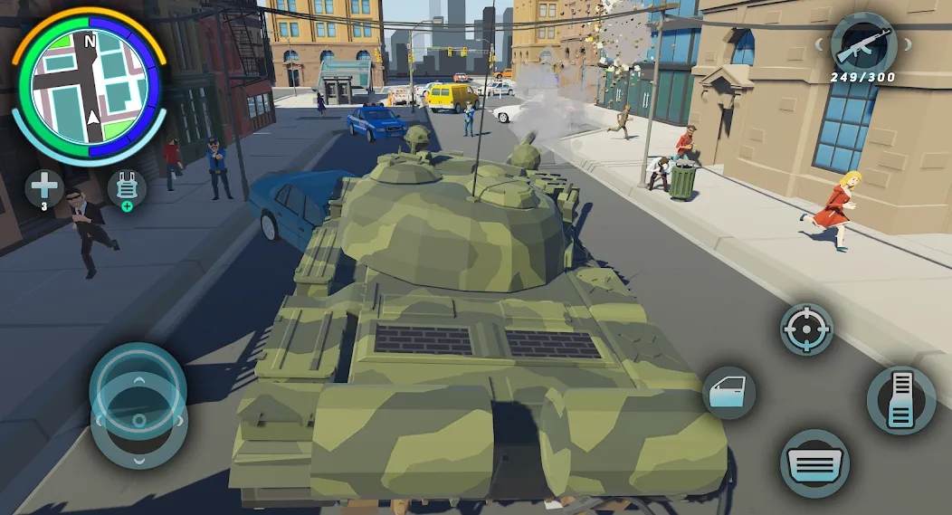Gangster & Mafia Grand Polygon МОД/Взлом [Бесконечные деньги, Монеты и Мега MOD] Screenshot 4