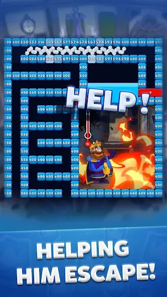Bricks Royale-Brick Balls Game (Брикс Рояль) МОД/Взлом [Много монет, Открытые уровни и Мега MOD] Screenshot 2