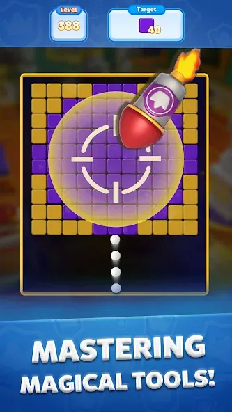 Bricks Royale-Brick Balls Game (Брикс Рояль) МОД/Взлом [Много монет, Открытые уровни и Мега MOD] Screenshot 4