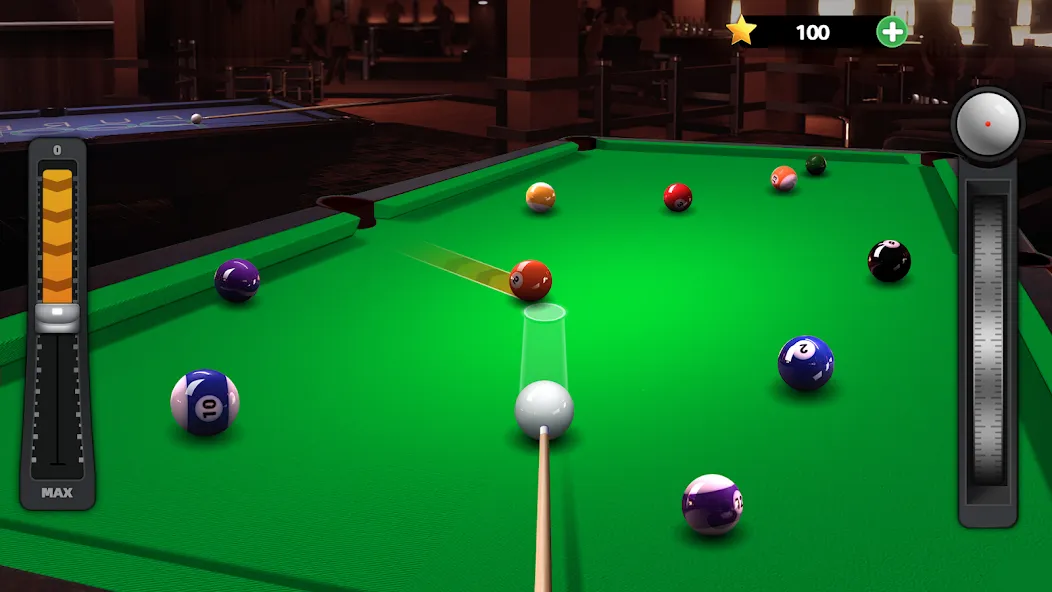Classic Pool 3D: 8 Ball МОД/Взлом [Все открыто, Дополнительные деньги и Меню MOD] Screenshot 1