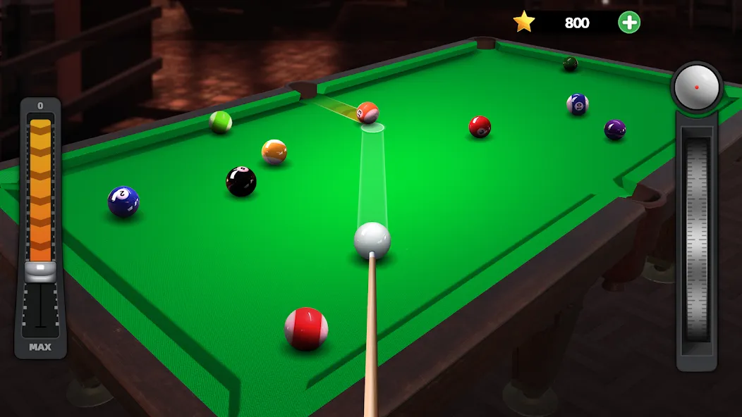 Classic Pool 3D: 8 Ball МОД/Взлом [Все открыто, Дополнительные деньги и Меню MOD] Screenshot 3