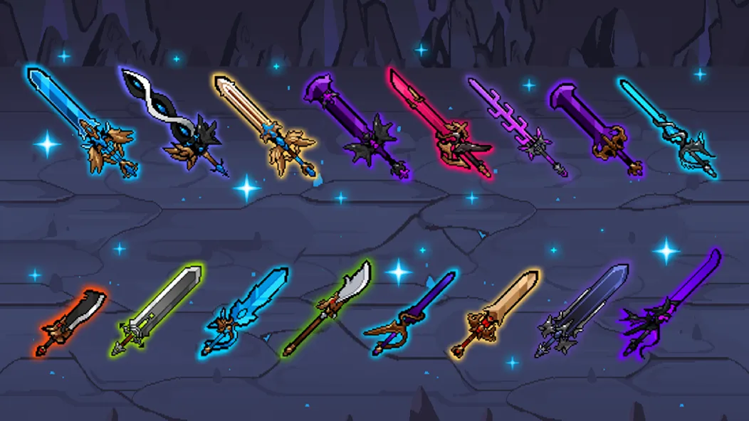 Hero Sword - Idle RPG (Хиро Сворд) МОД/Взлом [Много монет, Открытые уровни и Мега MOD] Screenshot 3