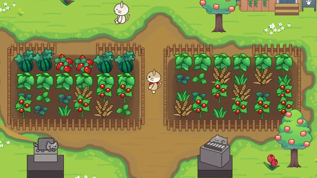 Cat Forest - Healing Camp МОД/Взлом [Много монет, Открытые уровни и Мега MOD] Screenshot 3
