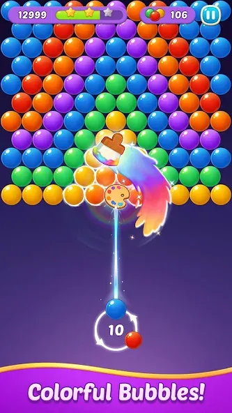 Bubble Shooter Gem Puzzle Pop (Бабл Шутер Драгоценный камень) МОД/Взлом [Бесконечные деньги, Монеты и Мега MOD] Screenshot 3