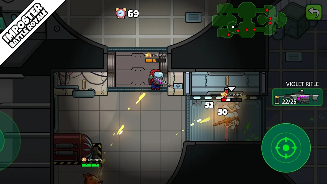 Imposter Battle Royale (Импостер Батл Рояль) МОД/Взлом [Много денег, Монет и Все открыто] Screenshot 5