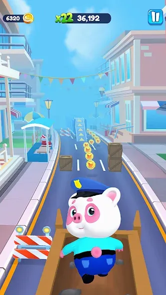 Piggy Panda Run: Fun Game МОД/Взлом [Много денег, Монет и Все открыто] Screenshot 4
