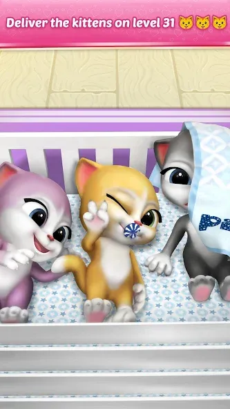 Pregnant Talking Cat Emma МОД/Взлом [Много денег, Монет и Все открыто] Screenshot 2