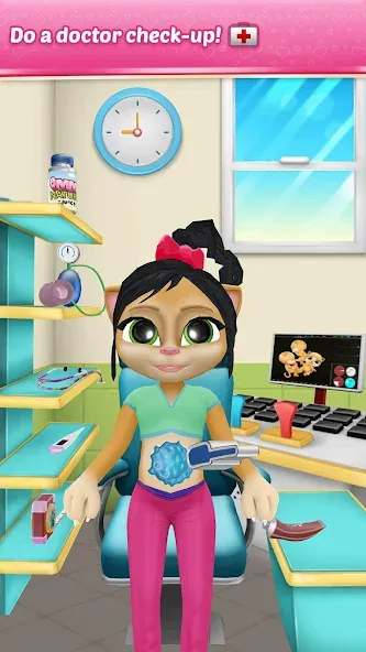 Pregnant Talking Cat Emma МОД/Взлом [Много денег, Монет и Все открыто] Screenshot 3