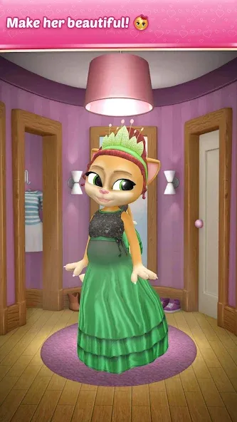 Pregnant Talking Cat Emma МОД/Взлом [Много денег, Монет и Все открыто] Screenshot 4
