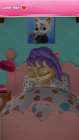 Pregnant Talking Cat Emma МОД/Взлом [Много денег, Монет и Все открыто] Screenshot 5