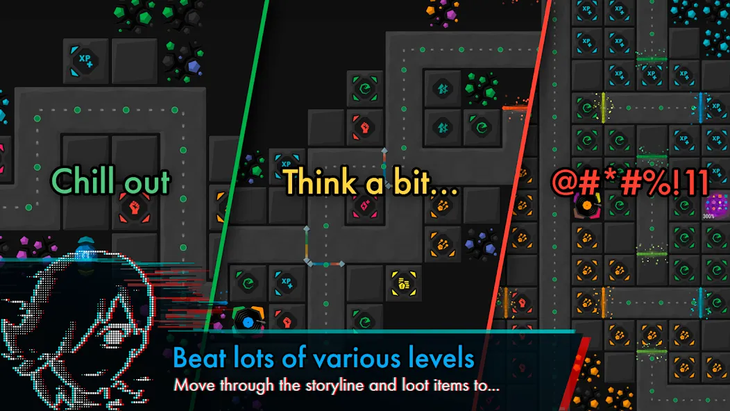 Infinitode 2 - Tower Defense (Инфинитод 2) МОД/Взлом [Деньги, Монеты и Меню MOD] Screenshot 3