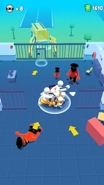 Prison Escape 3D - Jailbreak (Призон Искепе) МОД/Взлом [Бесконечные деньги, Монеты и Мега MOD] Screenshot 1