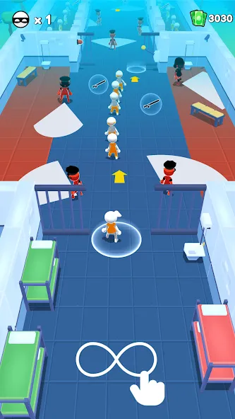 Prison Escape 3D - Jailbreak (Призон Искепе) МОД/Взлом [Бесконечные деньги, Монеты и Мега MOD] Screenshot 5