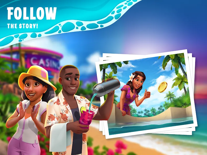 Paradise Fortune Casino Slots (Парадиз Форчун Казино Слотс) МОД/Взлом [Много денег, Монет и Все открыто] Screenshot 5