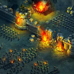 Скачать Взломанная Throne Rush на Андроид с много денег и бесплатными покупками