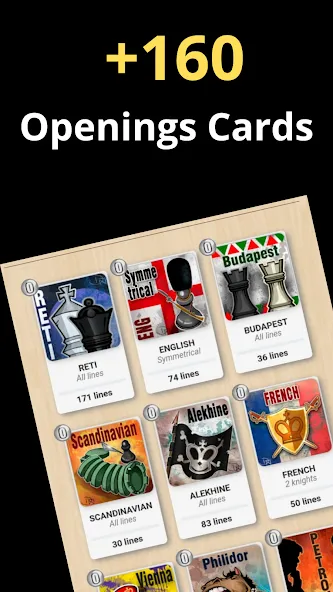 Chess Openings Promaster МОД/Взлом [Все открыто, Дополнительные деньги и Меню MOD] Screenshot 3