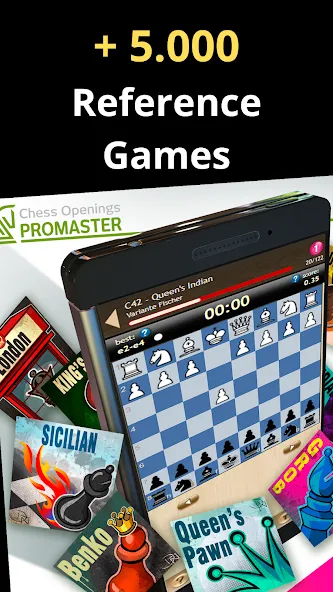 Chess Openings Promaster МОД/Взлом [Все открыто, Дополнительные деньги и Меню MOD] Screenshot 5