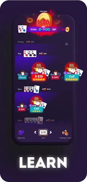 Prometheus: Battle Poker (Прометей) МОД/Взлом [Много денег, Монет и Все открыто] Screenshot 2