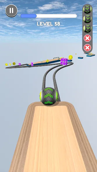 Going Balls МОД/Взлом [Деньги, Монеты и Меню MOD] Screenshot 1