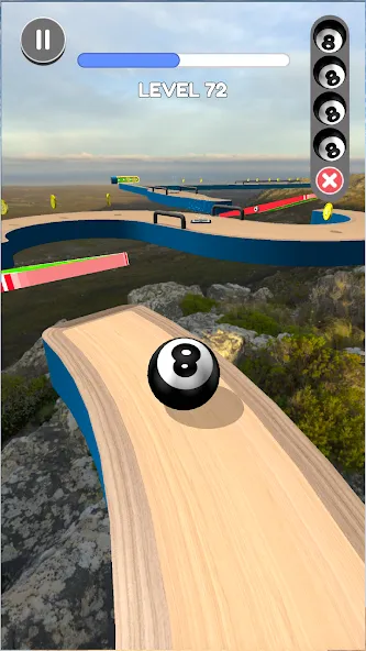 Going Balls МОД/Взлом [Деньги, Монеты и Меню MOD] Screenshot 2