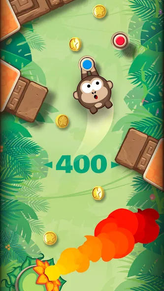 Sling Kong (Слинг Конг) МОД/Взлом [Все открыто, Дополнительные деньги и Меню MOD] Screenshot 1