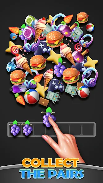Triple Match 3D Ultimate Match (Скери Клаун Хоррор Сурвайвал 3Д) МОД/Взлом [Много денег, Монет и Все открыто] Screenshot 2