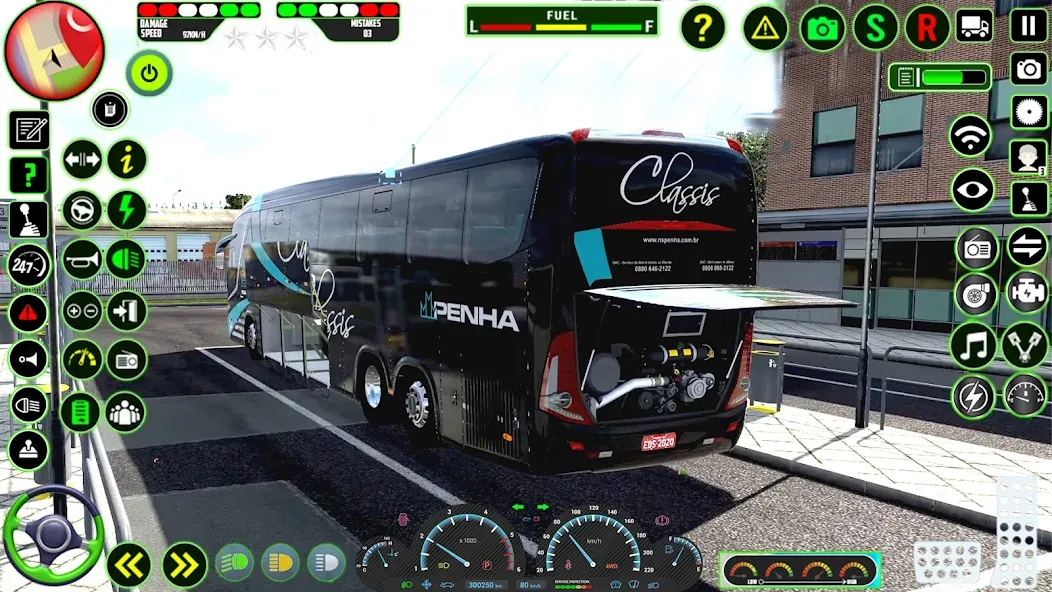 Euro Coach Bus Simulator 3D (Паблик Коуч Бас Драйвинг 3Д) МОД/Взлом [Все открыто, Дополнительные деньги и Меню MOD] Screenshot 2