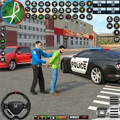 Скачать City Police Car Driving Games Взлом (Много денег) на Андроид бесплатно