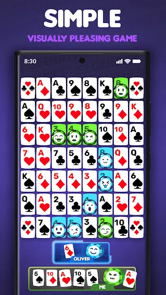 One-Eyed Jack: Card game (Сиквенс) МОД/Взлом [Много денег, Монет и Все открыто] Screenshot 3