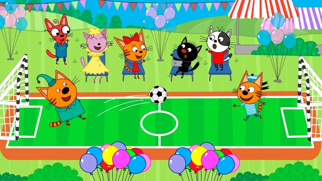 Kid-E-Cats: Kids birthday МОД/Взлом [Много монет, Открытые уровни и Мега MOD] Screenshot 4