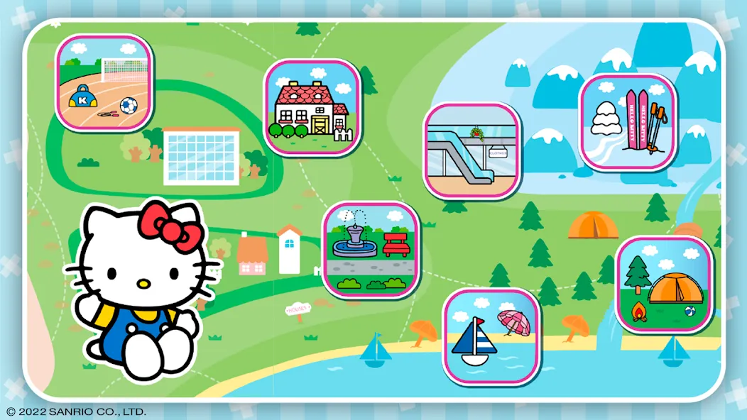 Hello Kitty: Kids Hospital (Хелло Китти) МОД/Взлом [Все открыто, Дополнительные деньги и Меню MOD] Screenshot 2