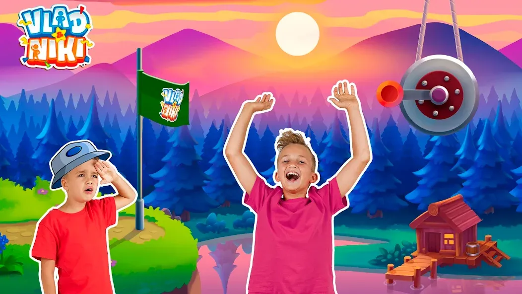 Vlad and Niki: Birthday Party МОД/Взлом [Деньги, Монеты и Меню MOD] Screenshot 5