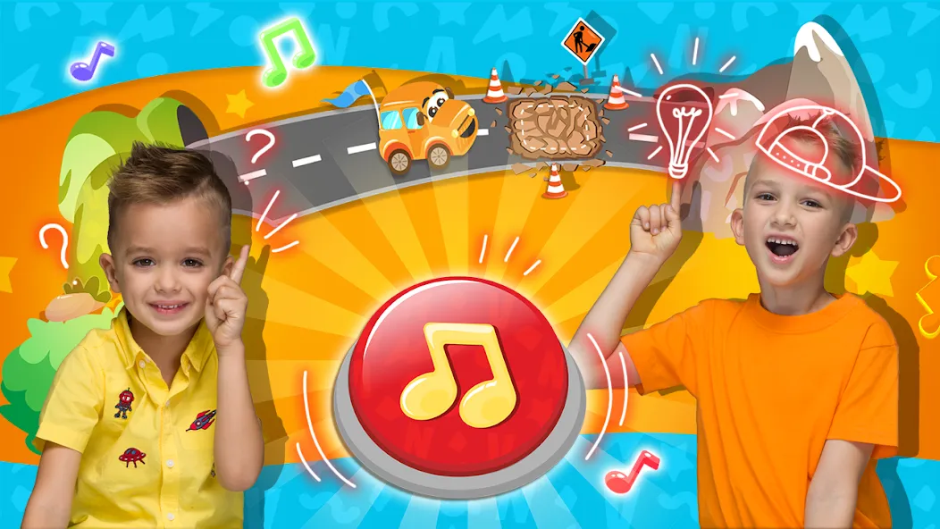 Vlad and Niki: Kids Piano МОД/Взлом [Много денег, Монет и Все открыто] Screenshot 4