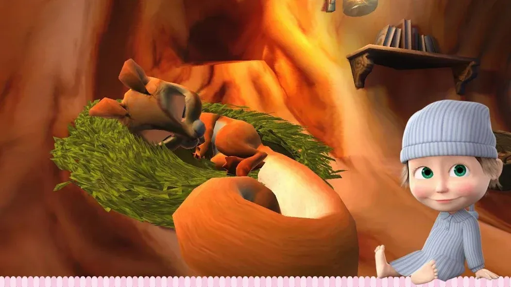 Masha and the Bear: Good Night МОД/Взлом [Бесконечные деньги, Монеты и Мега MOD] Screenshot 2