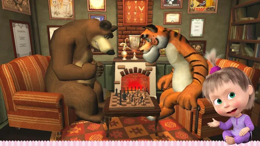Masha and the Bear: Good Night МОД/Взлом [Бесконечные деньги, Монеты и Мега MOD] Screenshot 5