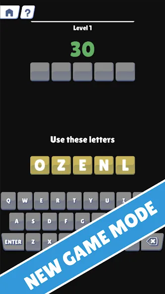 Wordly - Try to Guess Word (Вордли) МОД/Взлом [Деньги, Монеты и Меню MOD] Screenshot 1