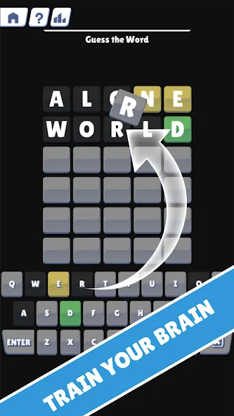 Wordly - Try to Guess Word (Вордли) МОД/Взлом [Деньги, Монеты и Меню MOD] Screenshot 3
