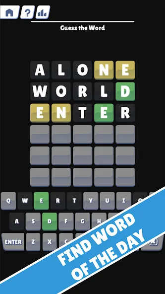 Wordly - Try to Guess Word (Вордли) МОД/Взлом [Деньги, Монеты и Меню MOD] Screenshot 4
